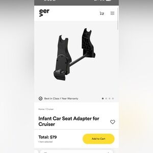 Maxi-Cosi car Seat Adapter for veer Wagon